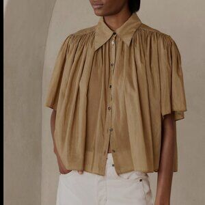 Banana Republic Rosalie Cotton Silk Top